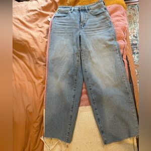 Madewell The Curvy Perfect Vintage Wide-Leg Crop Jean